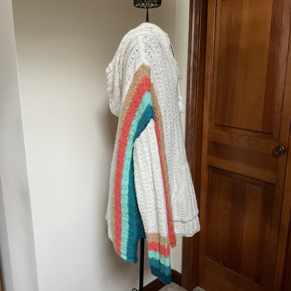 Natural reflections Baja beach long sleeve hoodie, Large - Picture 3 of 9